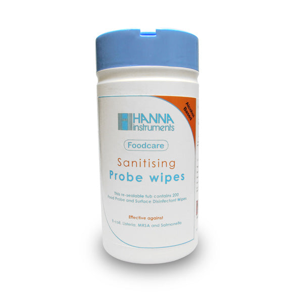 HI-92200 Blå vådservietter til fødevaretermometer