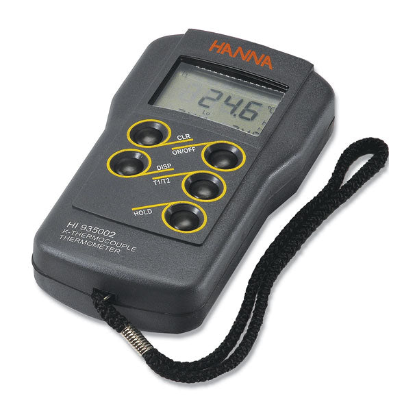HI-935002 2-Channel K-Type Thermocouple Thermometer