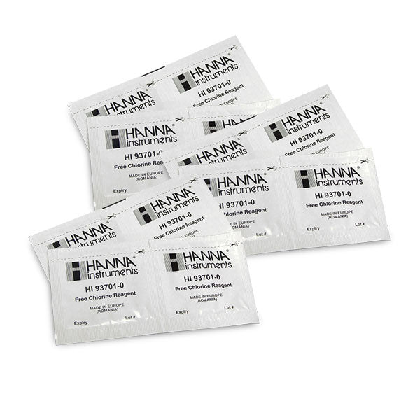 HI-93701-03 Free Chlorine Reagent, DPD Method, 300 Tests