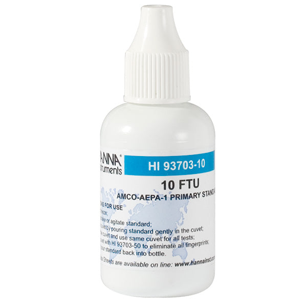 HI-93703-10 AMCO-AEPA-1 Calibration Solution at 10 FTU