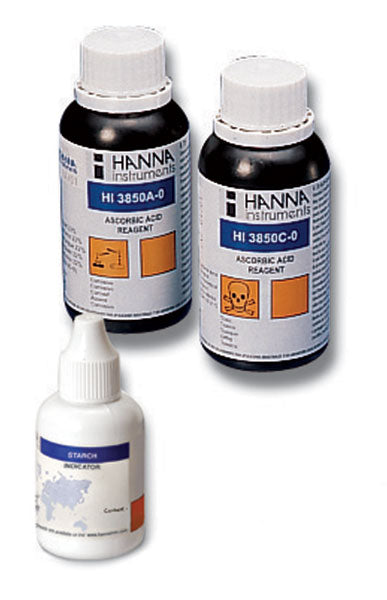 HI-3850-100 Replacement reagents for HI-3850 Absorbic Acid test kit