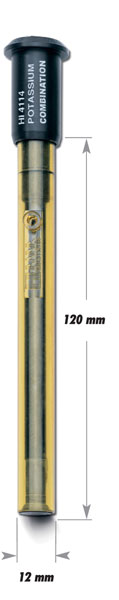 HI-4114 Potassium Combination ISE Electrode