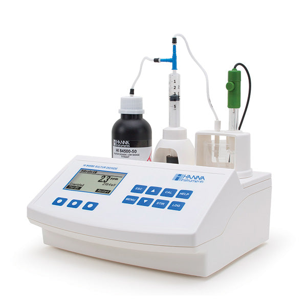 HI-84500-02 Sulphur Dioxide Mini Titrator for Wine and Soft Drinks Analysis