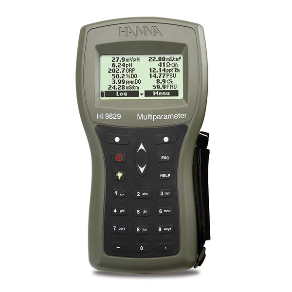 HI-9829-13042 Advanced Portable Multiparameter for pH, EC/Turbidity, DO