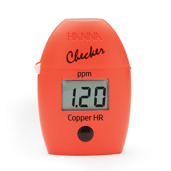 HI-702 Copper High Range Handheld Colorimeter - Checker HC