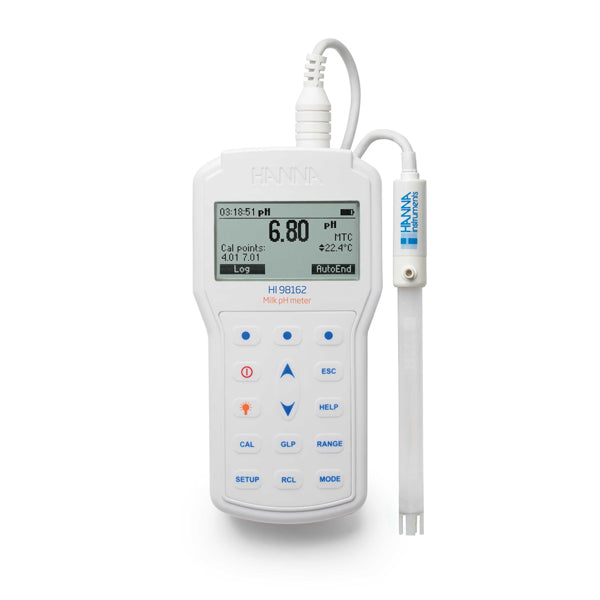 HI-98162 Portable pH meter for milk