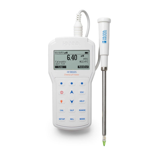 HI-98165 Portable pH meter for Cheese