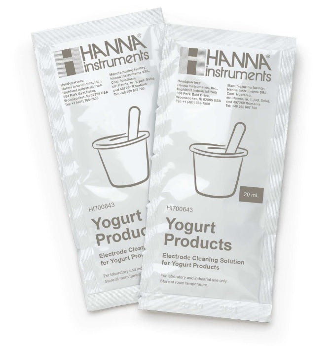 HI-700643P Cleaning Solution for Yogurt deposits 25 x 20ml sachets
