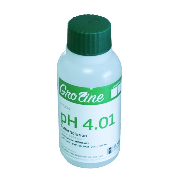HI-7004-012 GroLine kalibreringsopløsning pH 4,01, 120 ml