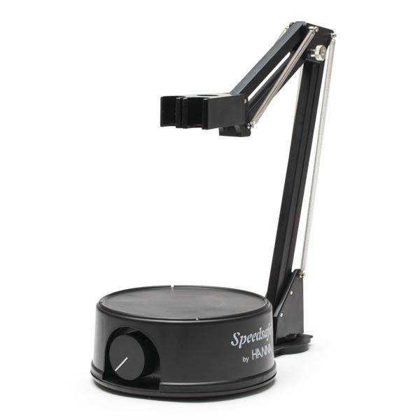 HI-181-2 Magnetic mini-stirrer with probe holder, black, 230V