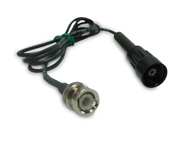 HI-7855/3 Electrode connector cable 3m: screwcap - BNC