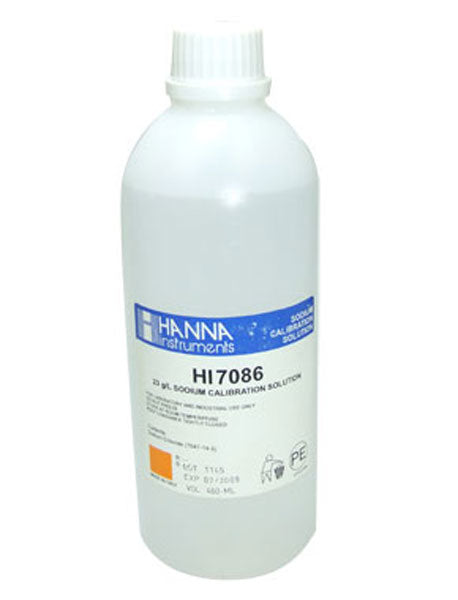 HI-7086L 23g/L Sodium (Na+) ISE  Standard Solution, 500ml bottle