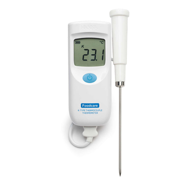 HI-935001 Foodcare K-Type Thermocouple Thermometer with Interchangeable Probe