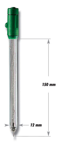 HI-3131B Glass Body Refillable ORP Electrode Pt BNC