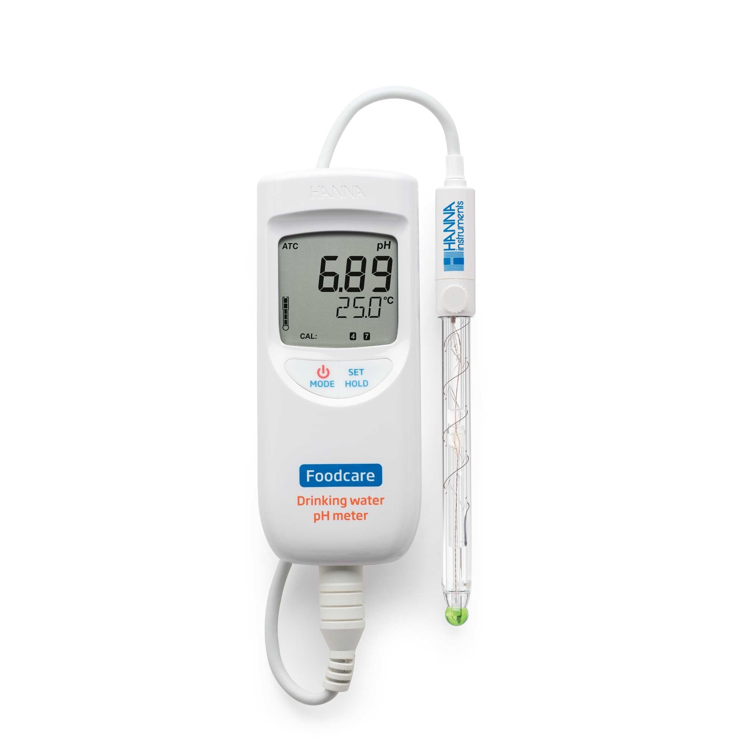HI-99192 pH & Temperature Meter for Drinking Water Analysis