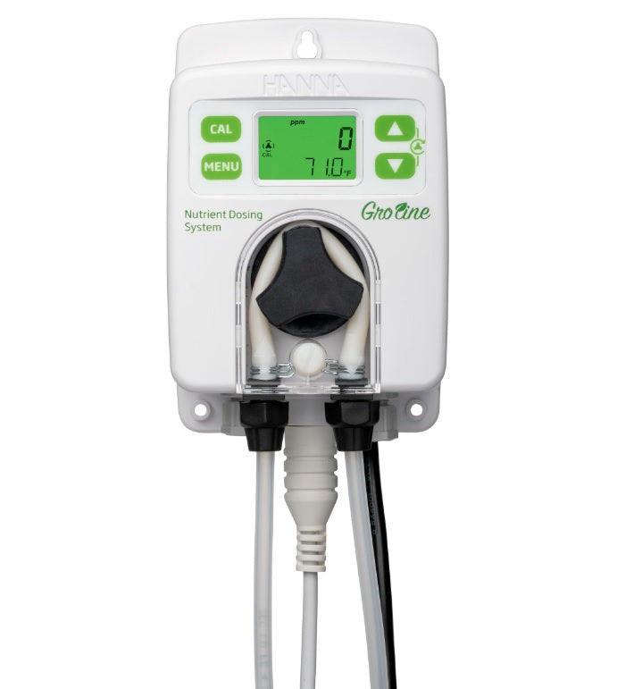 HI-981413-00 GroLine Nutrient dosing system with HI-30033 conductivity probe EC/TDS/Temp