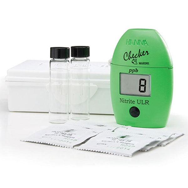 HI-764 Nitrite (Marine ULR) Handheld Colorimeter - Checker HC