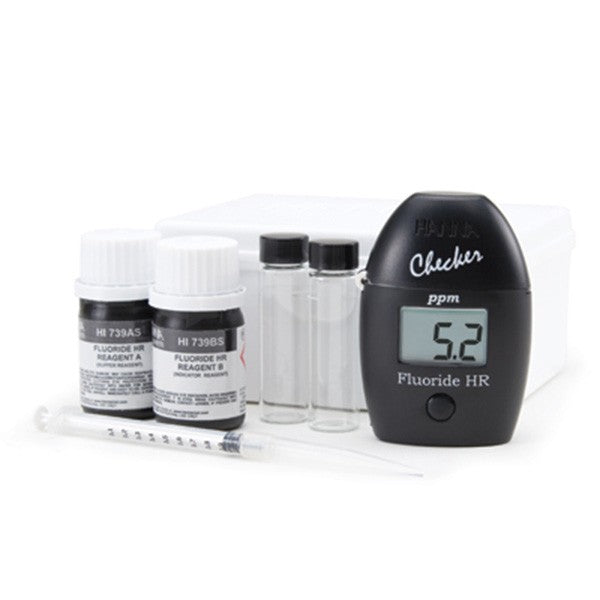 HI-739 Handhållen kolorimeter för fluorid med högt intervall, Checker HC