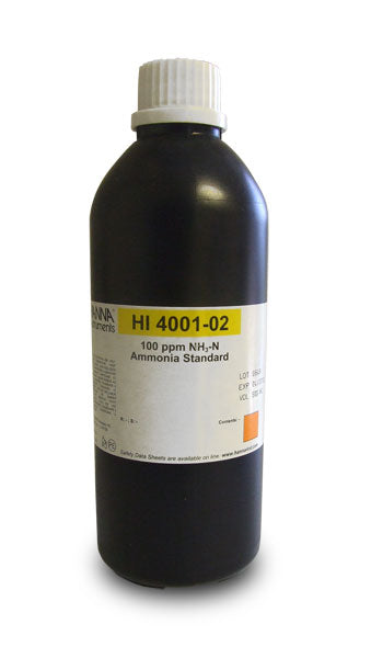 HI-4001-02 100 mg/L ammoniakstandard, 500 ml