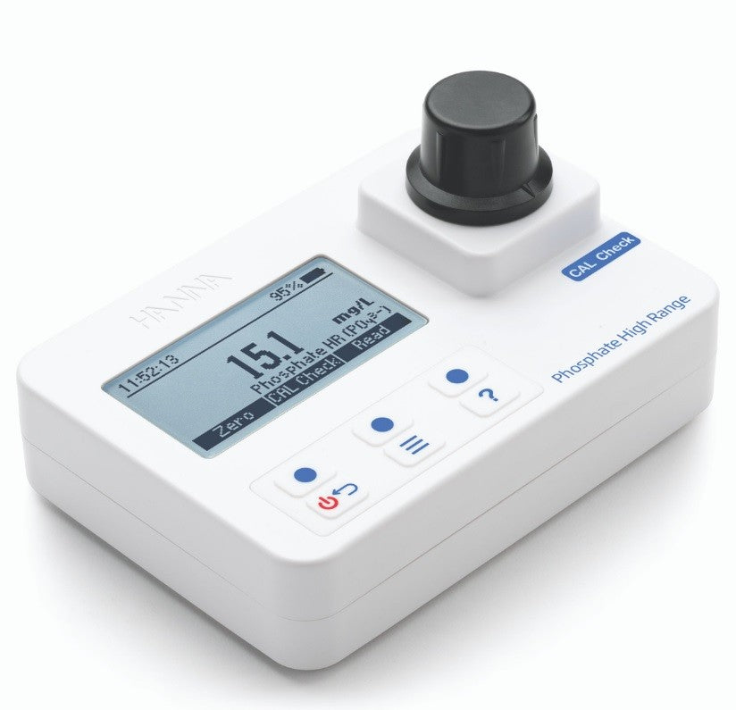 HI-97717 Fosfat HR-fotometer: Område 0,0 till 30,0 mg/L