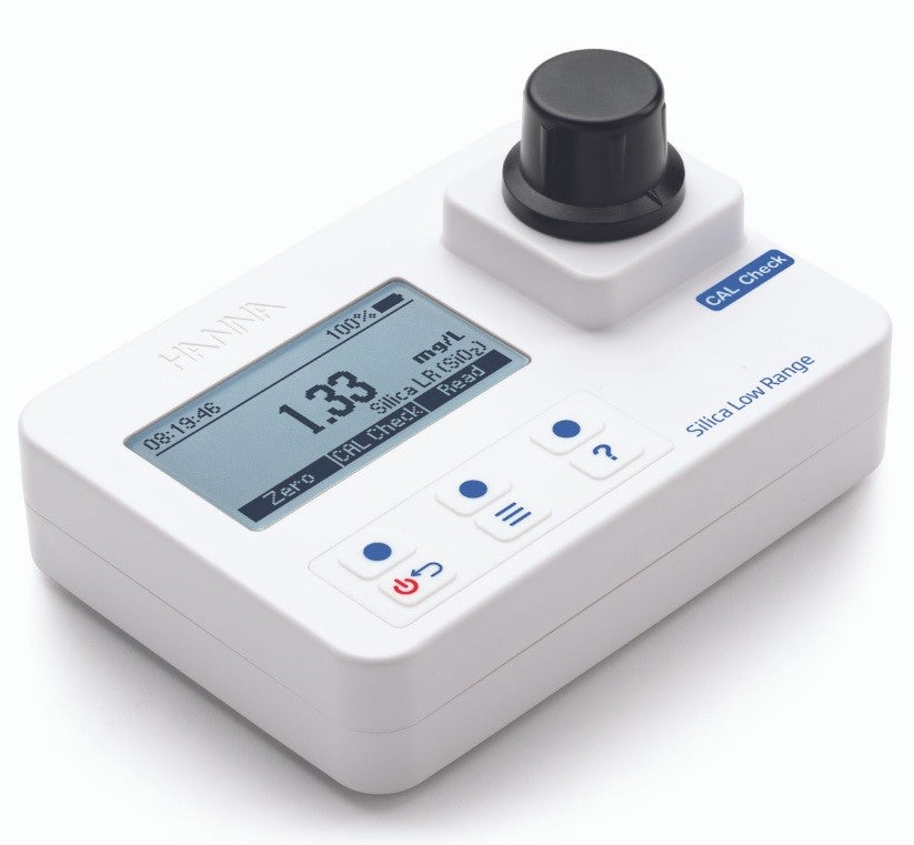 HI-97705 Kiseldioxidfotometer: Område 0,00 till 2,00 mg/L