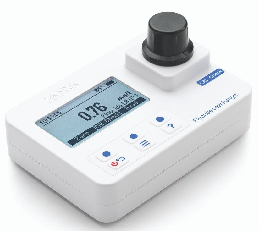 HI-97729 Fluorid LR-fotometer: Område 0,00 till 2,00 mg/L
