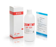 HI-7004L/C pH 4.01 Buffer Solution, 500 mL bottle & Certificate of Analysis