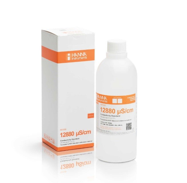 HI-7030L Konduktivitetskalibreringslösning 12880uS/cm, 500 ml