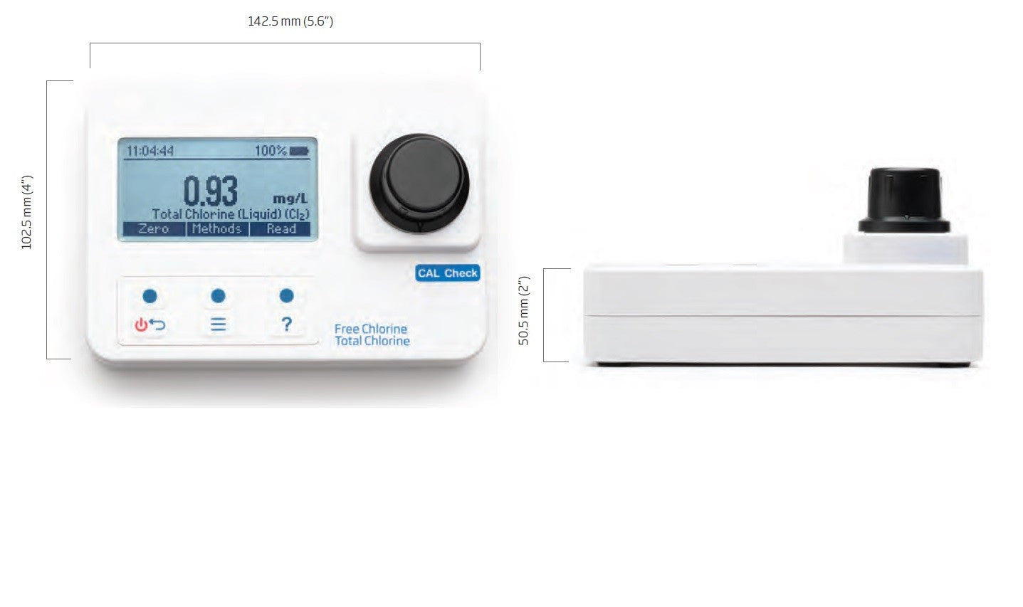 HI-97739 Fluorid HR-fotometer: Område 0,0 till 20,0 mg/L (ppm)