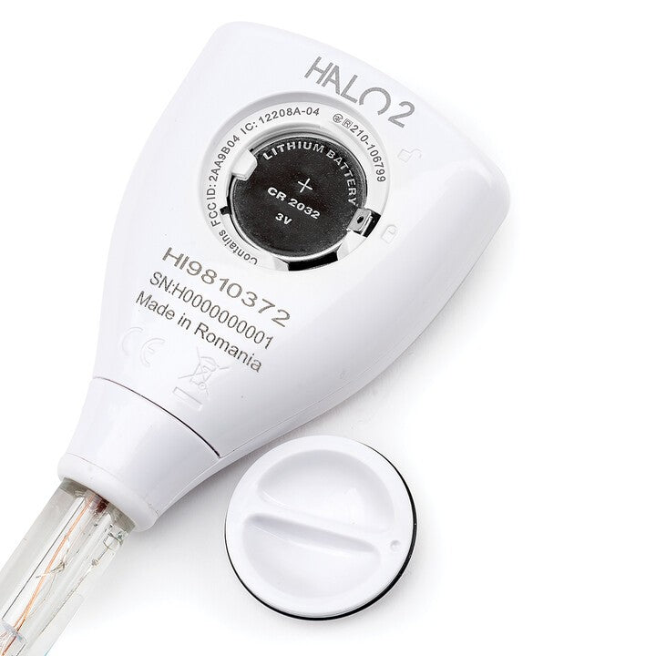 HI-9810372 HALO2 Wireless pH Tester for Skin & Scalp with built-in electrode