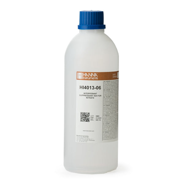 HI-4013-06 Interferent suppressant ISA for Nitrate ISE electrode, 500 ml