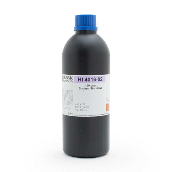 HI-4016-02 Sodium ISE Standard Solution, 100 ppm