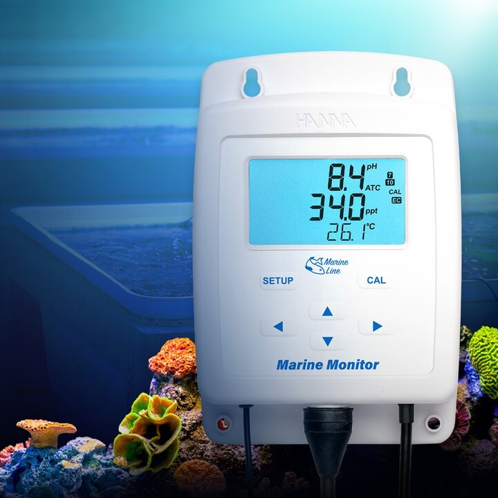 HI-981520 Marine Monitor for pH, Marine Salinity and Temperature