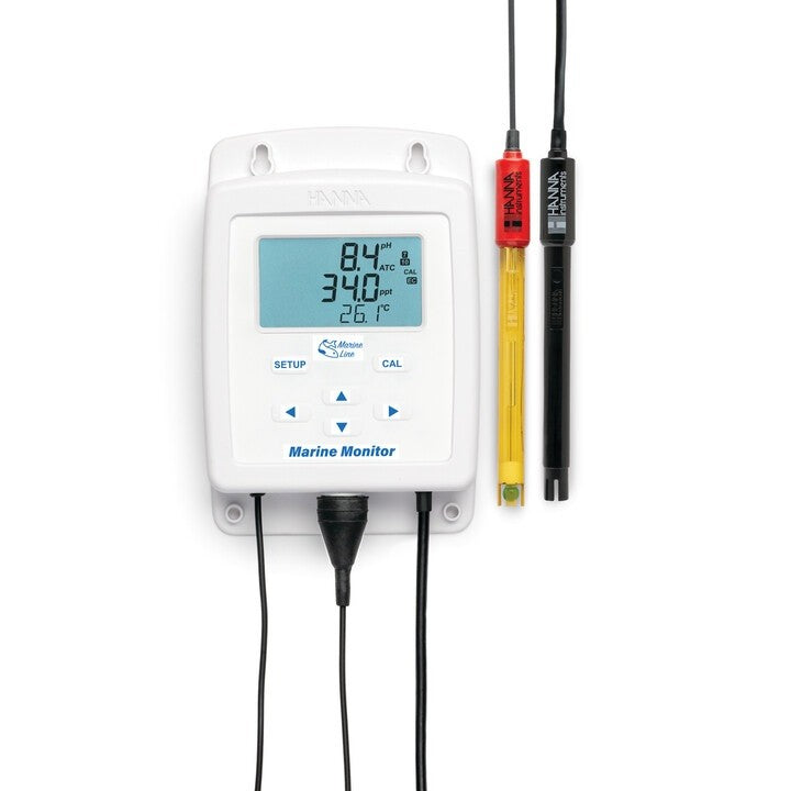HI-981520 Marine Monitor for pH, Marine Salinity and Temperature