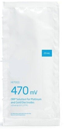 HI-70022p 470 mV ORP-lösningspåsar för platina- och guldelektroder