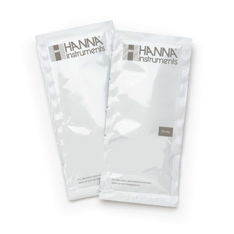 HI-70300P STORAGE SOLUTION SACHETS FOR PH AND ORP ELECTRODES, 25 X 20ML