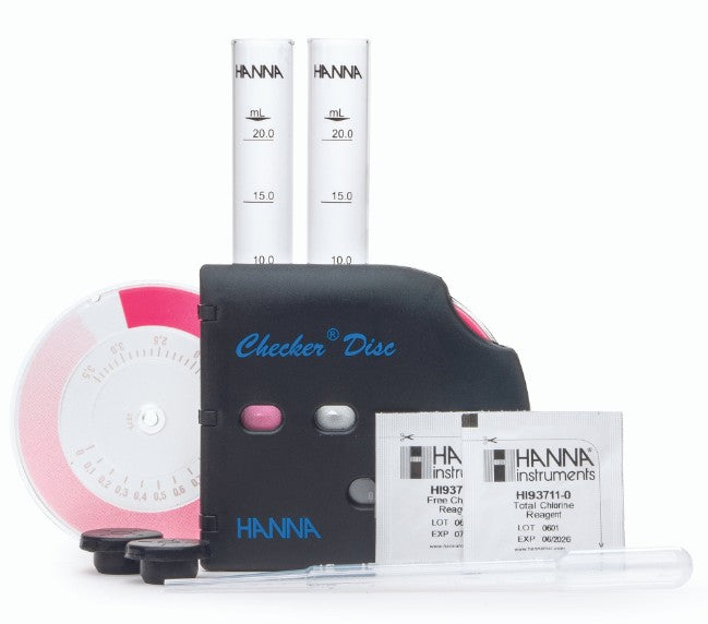 HI-38020 Chlorine - Range (0.00-0.70 mg/L)(0.0-3.5 mg/L)(0.0-10.0 mg/L)