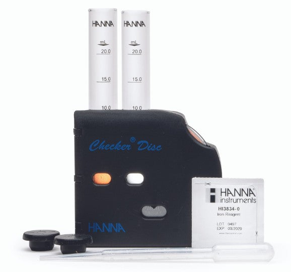 HI-38039 Iron Checker Disc, (Fe2+ & Fe3+) - Range (0.00-1.00 mg/L)