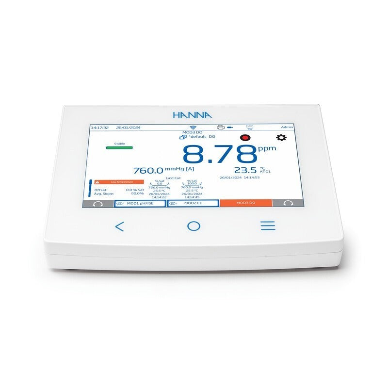 HI-6522 pH/ORP/ISE + EC Multiparameter Modular Benchtop System kit