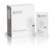 HI-700635P Electrode Cleaning Solution for Wine Deposits (Winemaking), 25 x 20 mL sachets