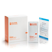 HI-70039C 5000 µS/cm ledningsevnekalibreringsopløsning, x25 breve med certifikat