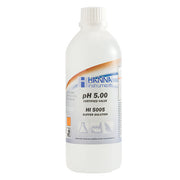 HI-5005-01 pH 5.00 Technical Buffer Solution, 1 Litre, +/- 0.01 pH, box & certificate