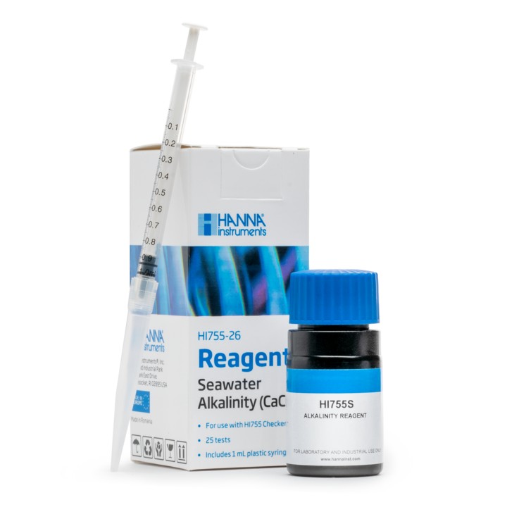 HI-755-26 Reagens för marin alkalinitetsfickkontroll HI-755 (25 tester)