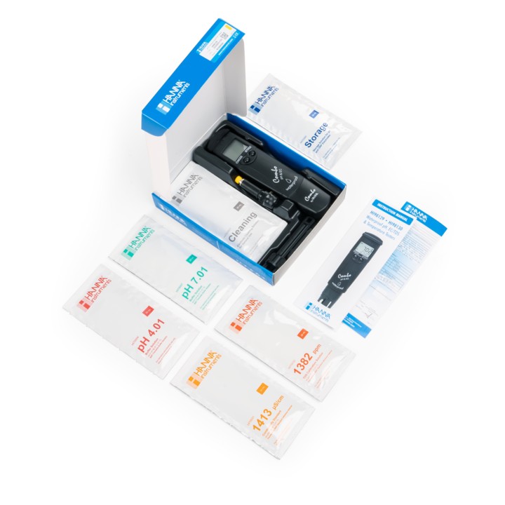 HI-98129 Pocket EC/TDS and pH Tester, Low Range – HannaNorden AB