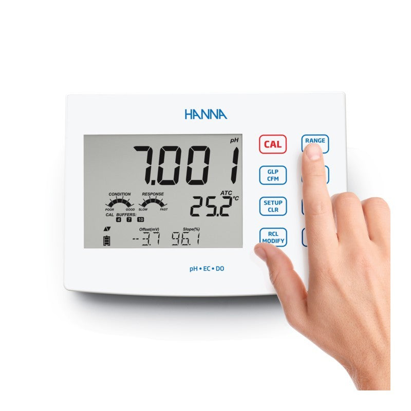 HI-2620 pH- och ORP-bänkmätare