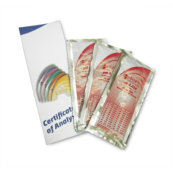 HI-60004-02 pH 4.010 Millesimal Buffer Solution (±0.002 pH), 25 x 20ml sachets