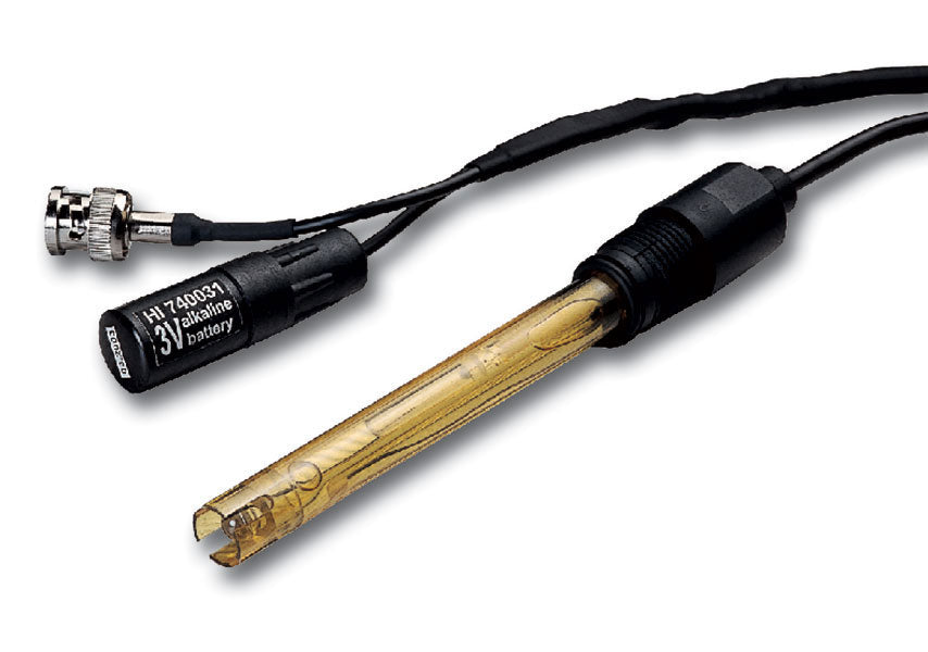 HI-6293005 AmpHel® ORP Electrode with Replaceable Battery