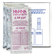 HI-70038P TDS Calibration Solution 6.44 g/L (ppt), x25 Sachets