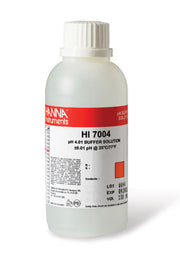 HI-7004M pH 4.01 Buffer Solution, 230 mL bottle