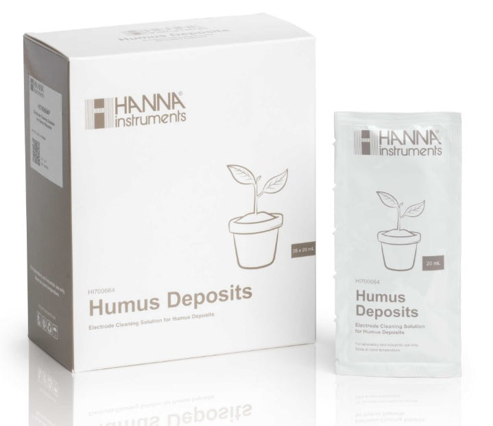 HI-700664P Rengöringslösning för humusavlagringar (jordbruk), 25 x 20 ml påsar